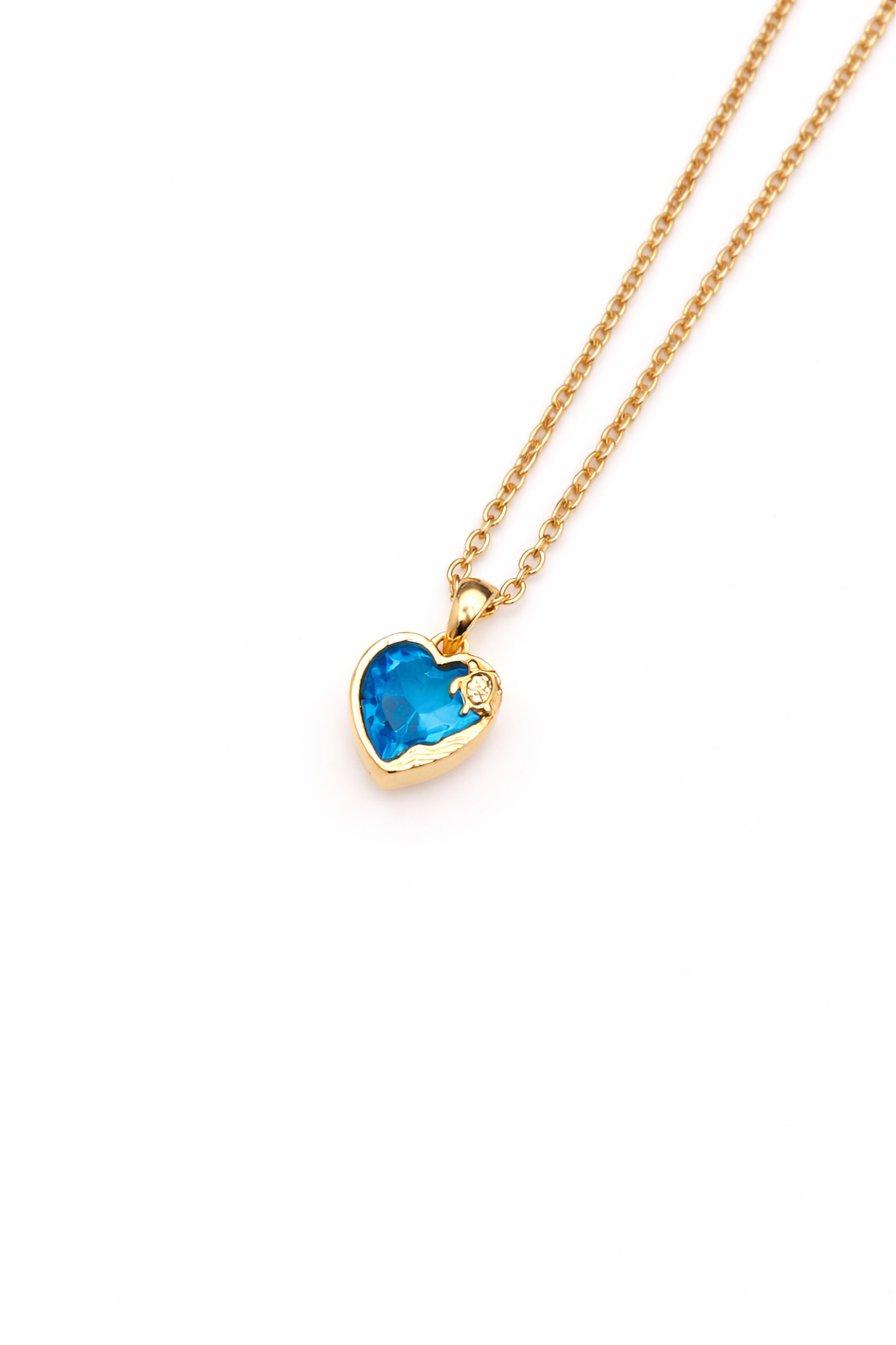 Azure Turtle Necklace