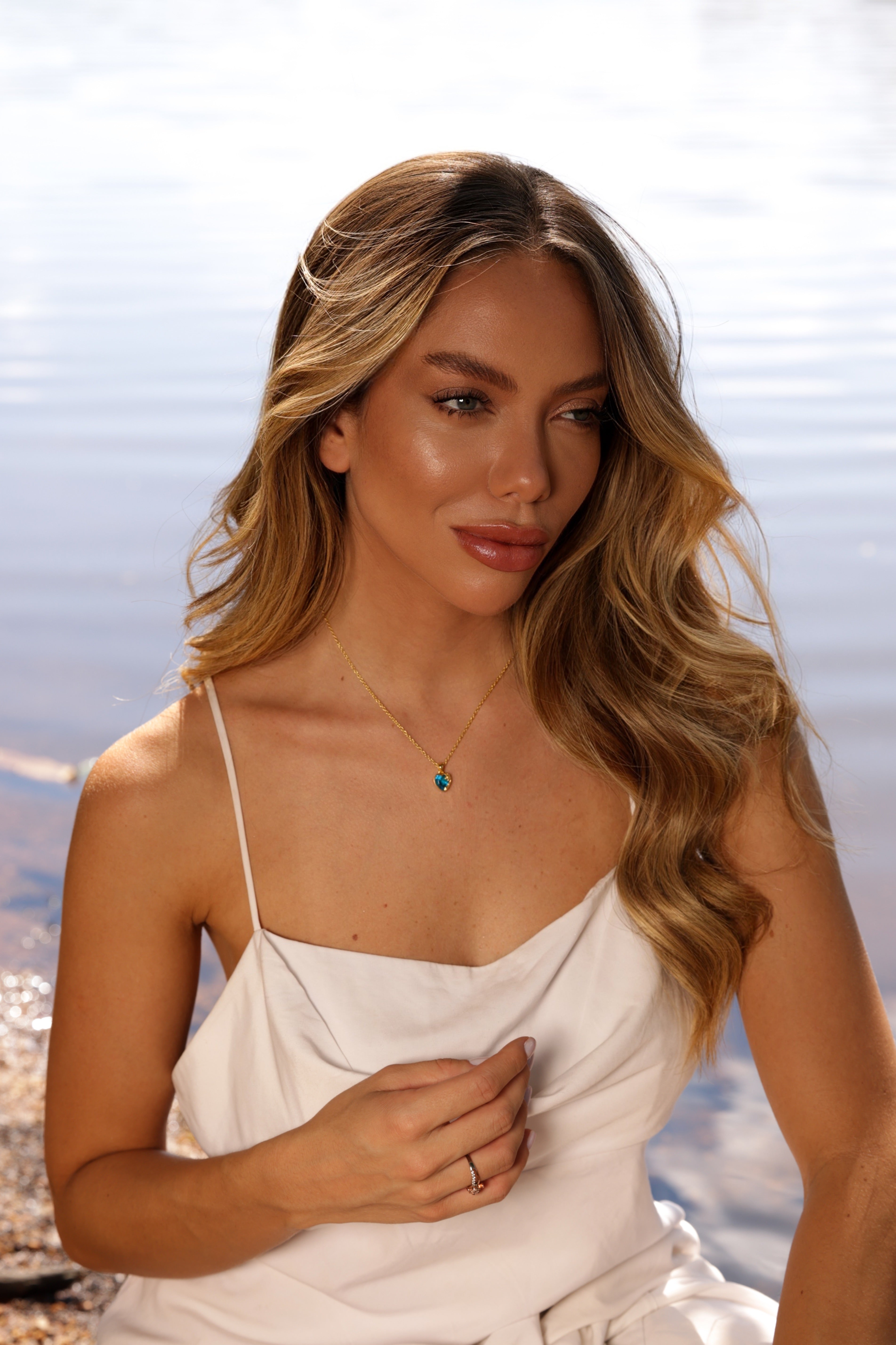 Azure Turtle Necklace