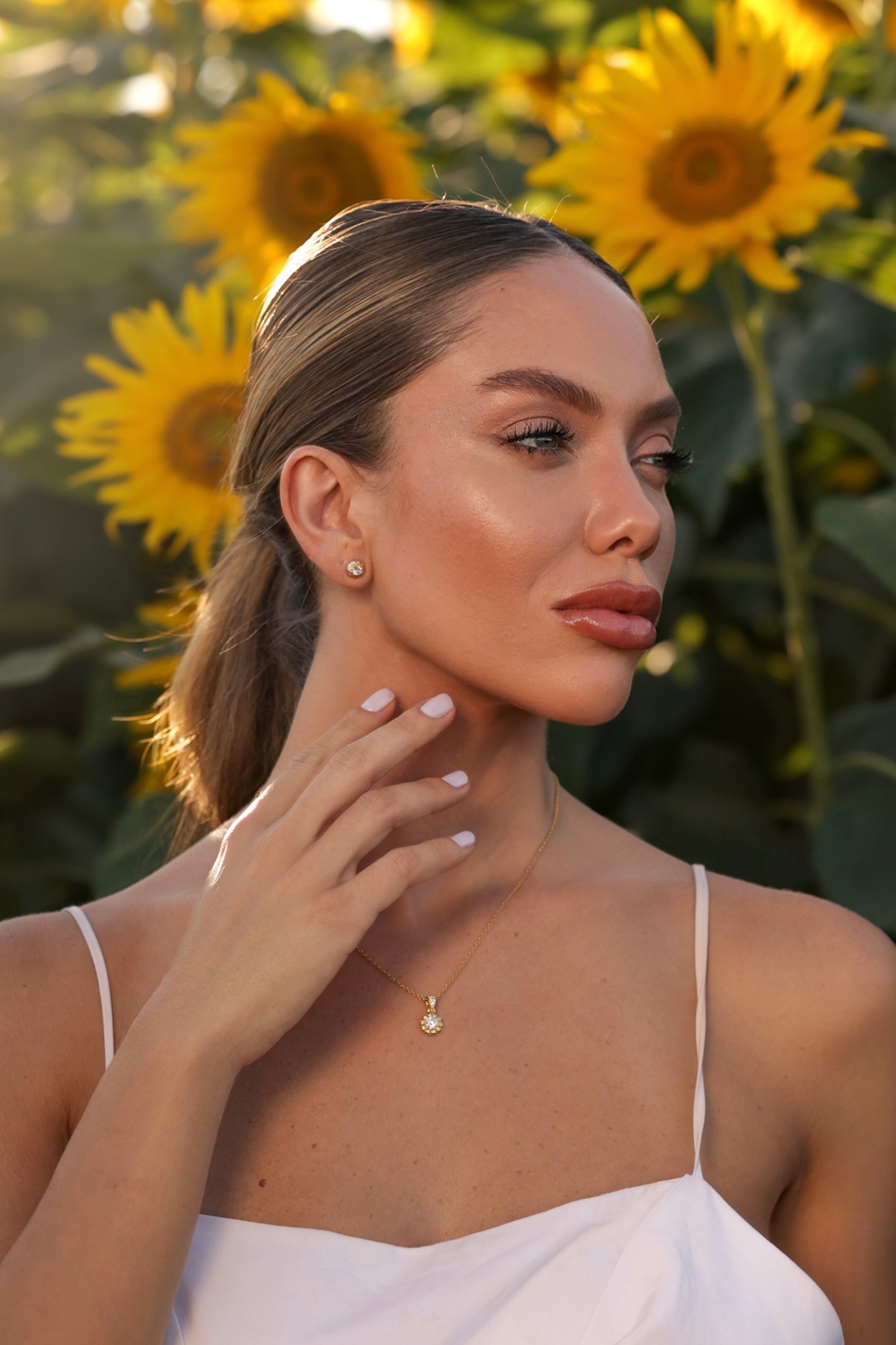 Golden Bloom Necklace